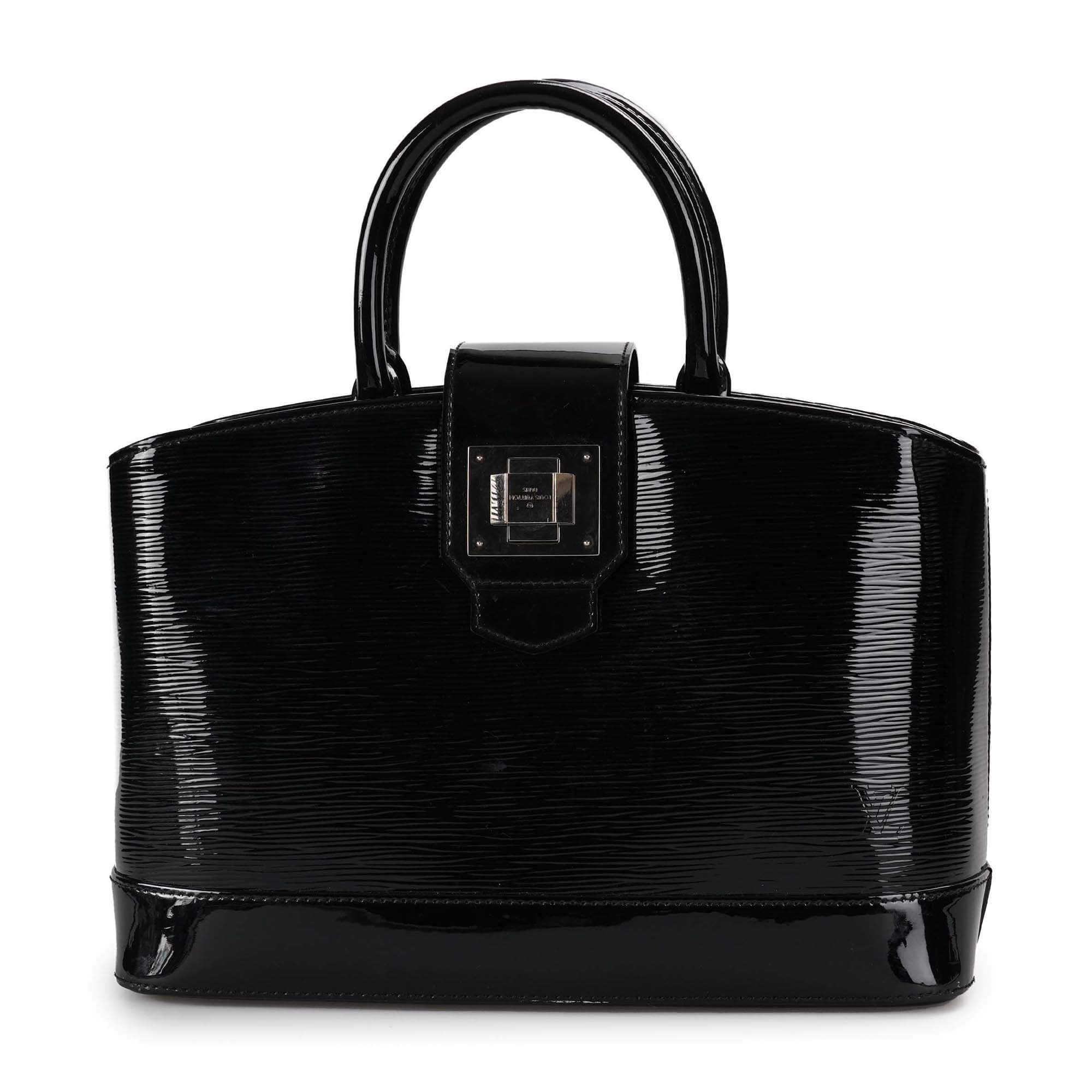 Louis Vuitton - Black Epi Electric Leather Mirabeau PM Bag 